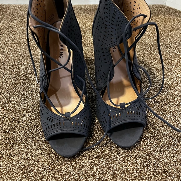 Blue high heels - Picture 4 of 4